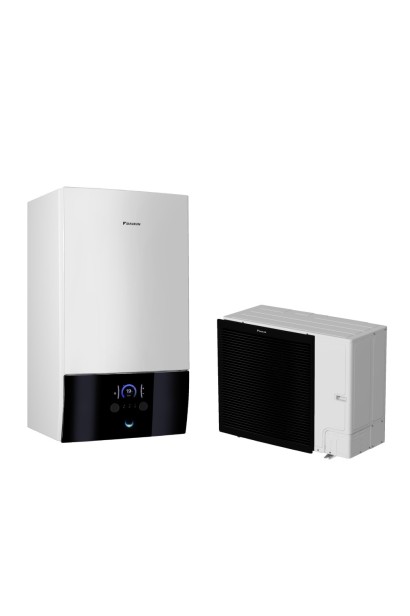 Pompă de căldură pentru încălzire Daikin Altherma 3 R W 14kW EBBH16D6V-ERLA14DV cu încălzitor de rezervă de 6kW