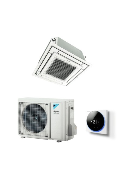 Aparat de aer conditionat caseta Daikin SkyAir Alpha 12000 BTU FFA35A9-RZAG35B-SEER 6.55 / SCOP 4.25- Traseu frigorific max. 50m