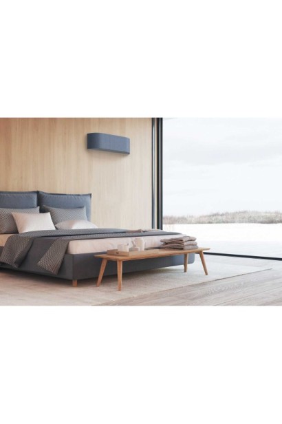 Aparat de aer conditionat Toshiba Haori 12000 BTU RAS-13J2AVSG-E1 RAS-B13N4KVRG-E fata textila Bluish Gray, garantie 60 luni
