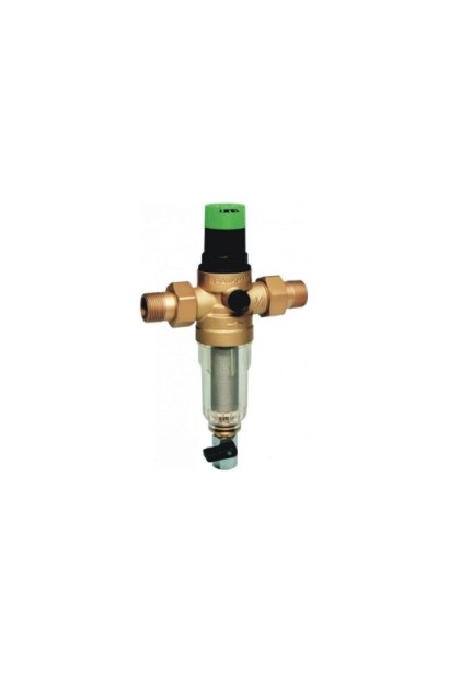 Filtru reductor cu purjare FK 06-½AA , sită inox 100microni, cu olandezi, DN15, PN16 reglare 1,5...6bar
