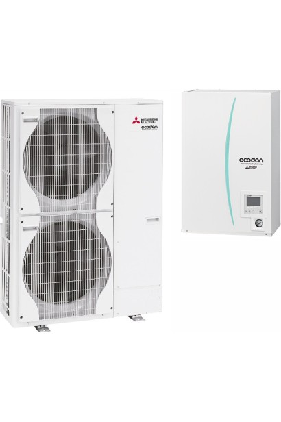 Pompă de caldură pentru încălzire Mitsubishi Electric Ecodan Power Inverter ERSC-VM2D+PUHZ-SW120VHA 12 kW