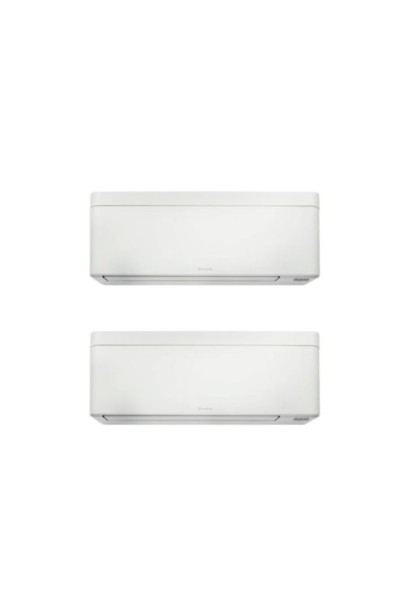 Aparat de aer conditionat dublu split Daikin Stylish cu doua unitati interne, 9000 BTU Albe, 2xFTXA25CW + 2MXM40A, 5ANI GARANTIE