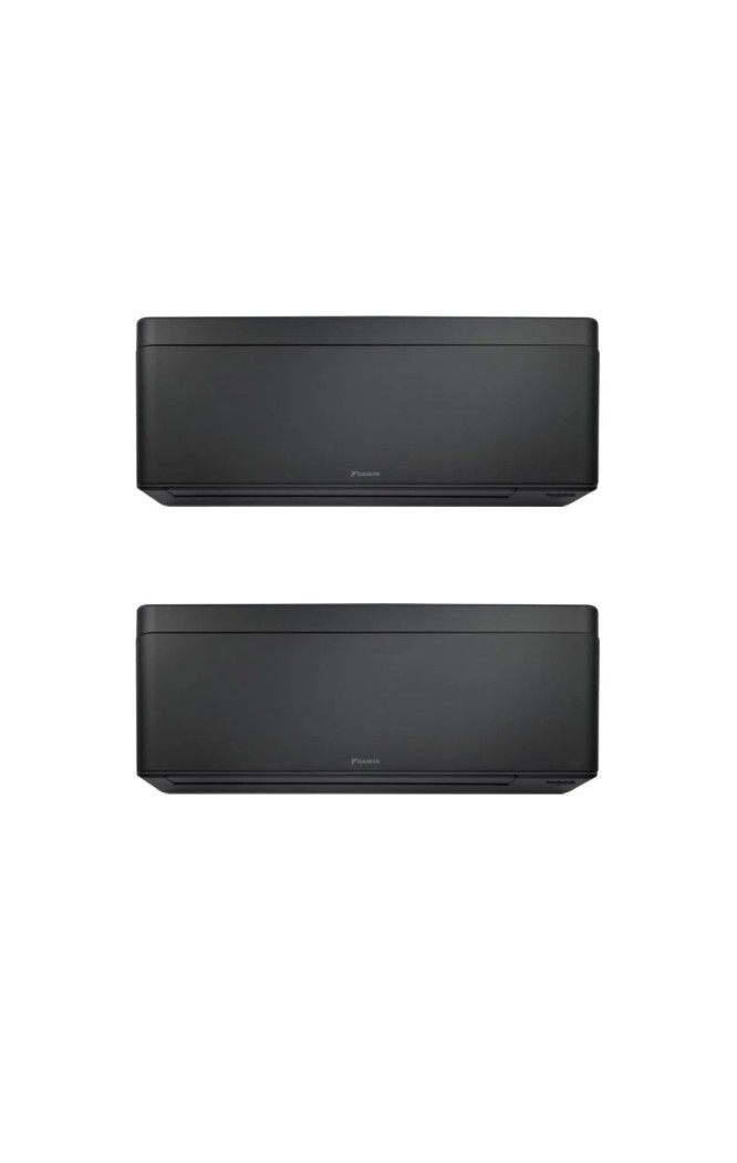 Aparat de aer conditionat dublu split Daikin Stylish cu doua unitati interne 9000 BTU Negre, 2xFTXA25CB + 2MXM40A, 5ANI GARANTIE