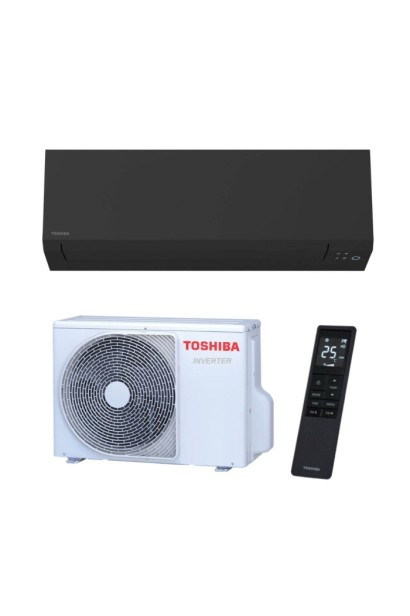 Aparat de aer conditionat Toshiba EDGE Negru 10000 BTU RAS-10J2AVSG-E1 RAS-B10G3KVSGB-E, SEER 8.6, SCOP 4.6, A+++, garantie 60 l