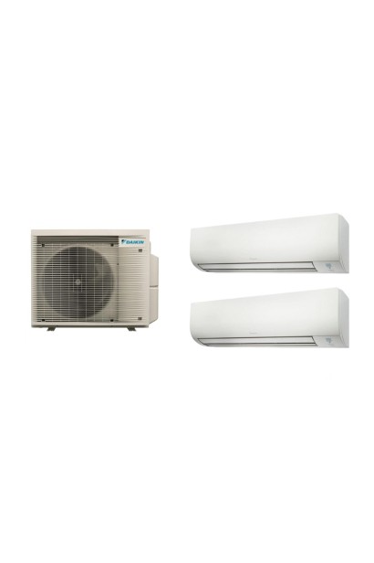Aparat de aer conditionat multisplit Daikin Comfora cu doua unitati interne 9000 BTU si 12000 BTU, FTXP25N + FTXP35N + 2MXM50A, 