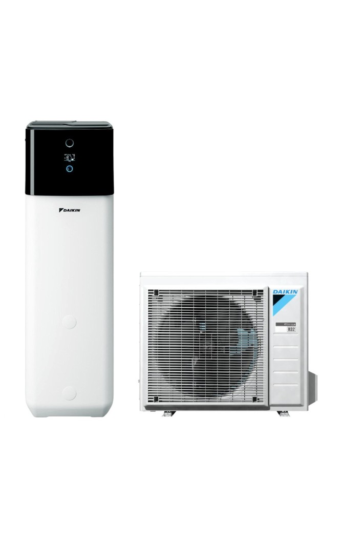 Pompă de căldură pentru încălzire și apă caldă menajeră, Daikin Altherma 3 R ECH2O 4kW cu rezervor 290L EHSX04P30D-ERGA04EV