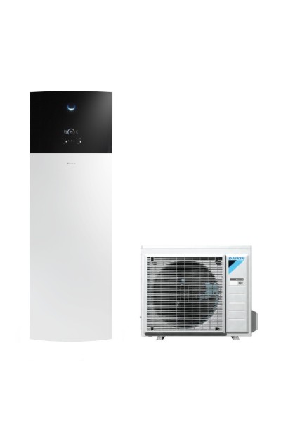 Pompă de căldură pentru încălzire, răcire și apă caldă menajeră, Daikin Altherma 3 R F 4kW EHVX04S18E3V-ERGA04EV cu rezervor de 