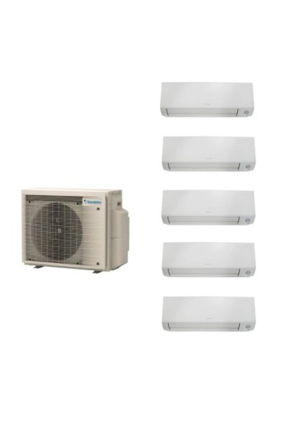 Aparat de aer conditionat multisplit Daikin Perfera cu cinci unitati interne, patru 5000 BTU si una de 12000 BTU - 4xCTXM15A-FTX