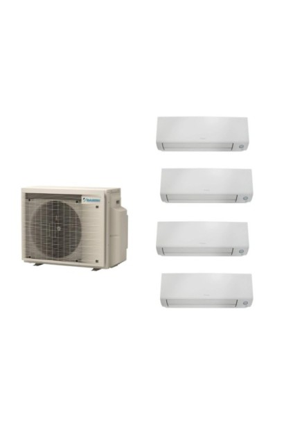 Aparat de aer conditionat multisplit Daikin Perfera cu patru unitati interne, trei 5000 BTU si una de 9000 BTU - 3xCTXM15A + FTX