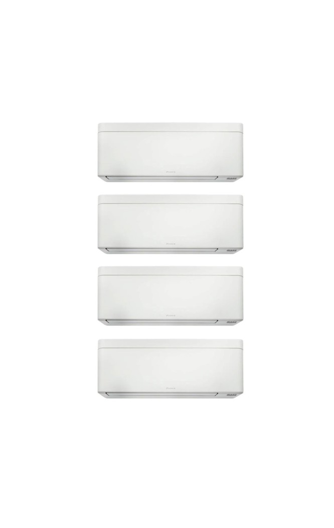 Aparat de aer conditionat multisplit Daikin Stylish cu patru unitati interne, trei de 5000 BTU si una de 9000 BTU Albe, 3xCTXA15
