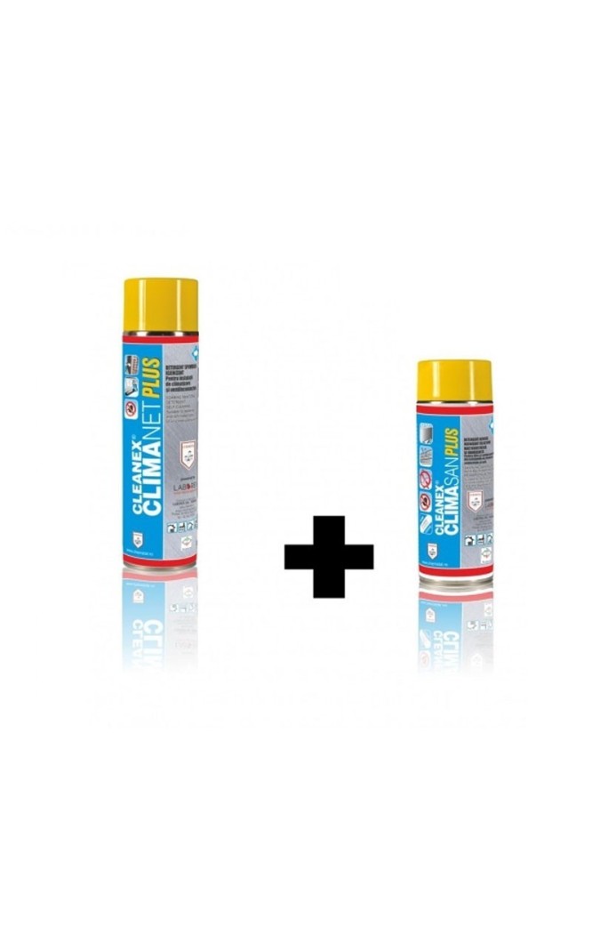 Cleanex Clima Pack I - Pachet curatare si igienizare aer conditionat