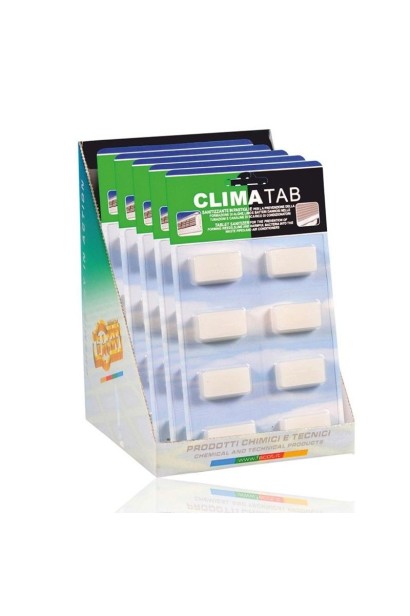 Pastile igienizante CLEANEX CLIMATAB PLUS pentru curatare traseu condens la instalatia de aer conditionat, 8 pastile