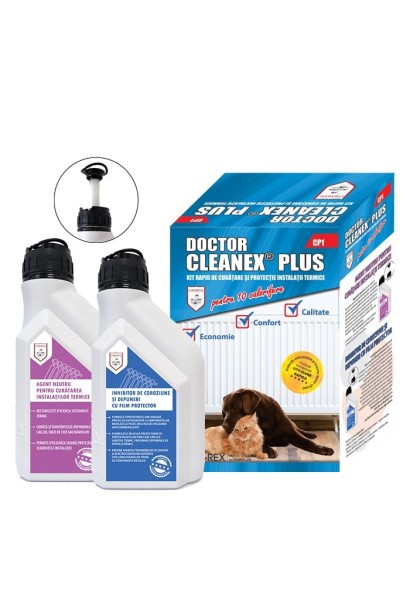 Solutie pentru curatare si protectie instalatii termice Doctor Cleanex Plus