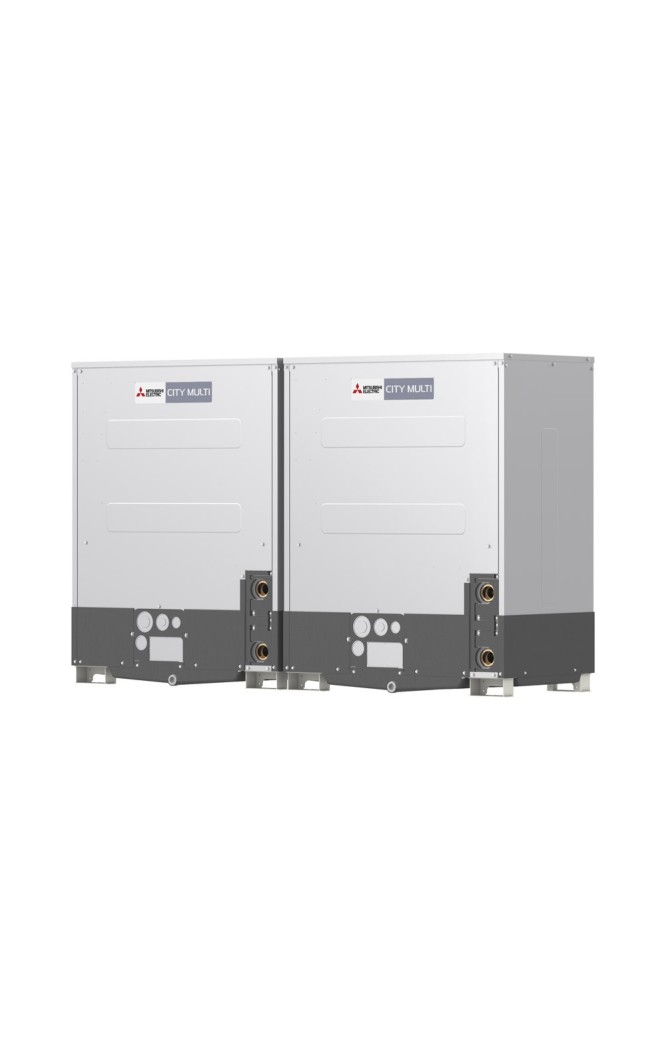 Unitate externa VRF cu recuperare Mitsubishi Electric City Multi Linia WR2 PQRY-P400YSLM racita cu apa, putere racire 45 kW, tem