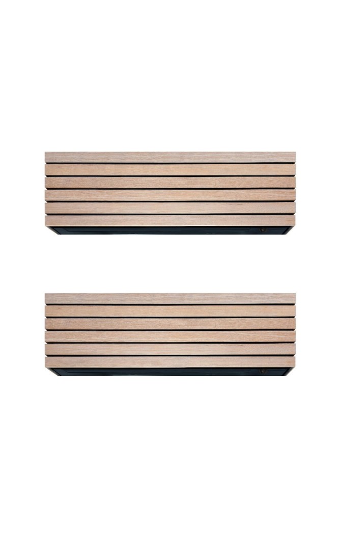 Aparat de aer conditionat multisplit TOSHIBA cu doua unitati interne DAISEIKAI Wooden 12000 BTU, 2*RAS-B13S4KVDG-E + RAS-2M18G3A