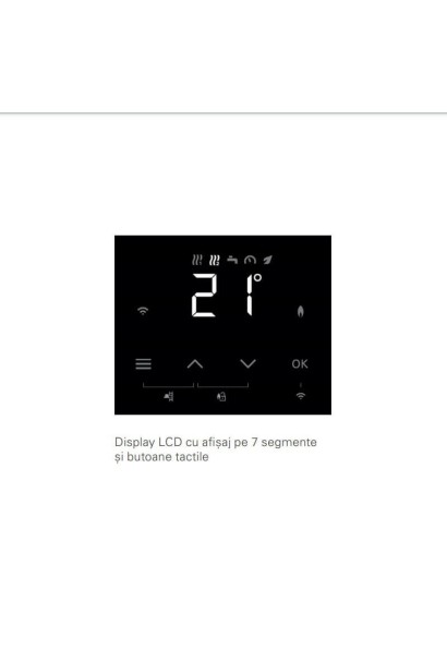 Centrală termică în condensație Viessmann Vitodens 100-W S1 tip B1HF pentru încălzire 32kW , termostat Honeywell-CADOU, kit de e