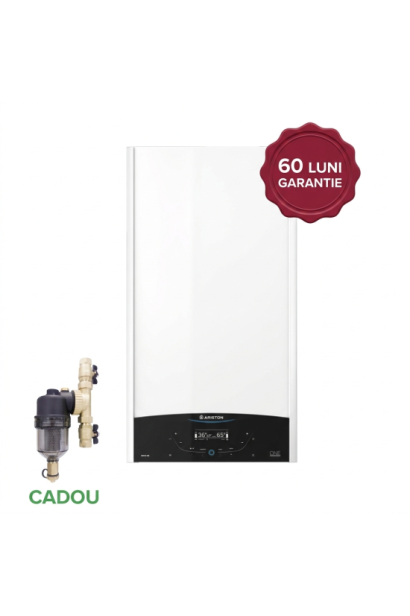 Centrală termică în condensație Ariston Genus One+ WIFI 24 kW, kit de evacuare inclus, CADOU