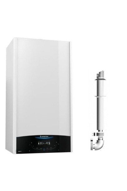 Centrală termică în condensație Ariston Genus One+ WIFI 24 kW, kit de evacuare inclus, CADOU