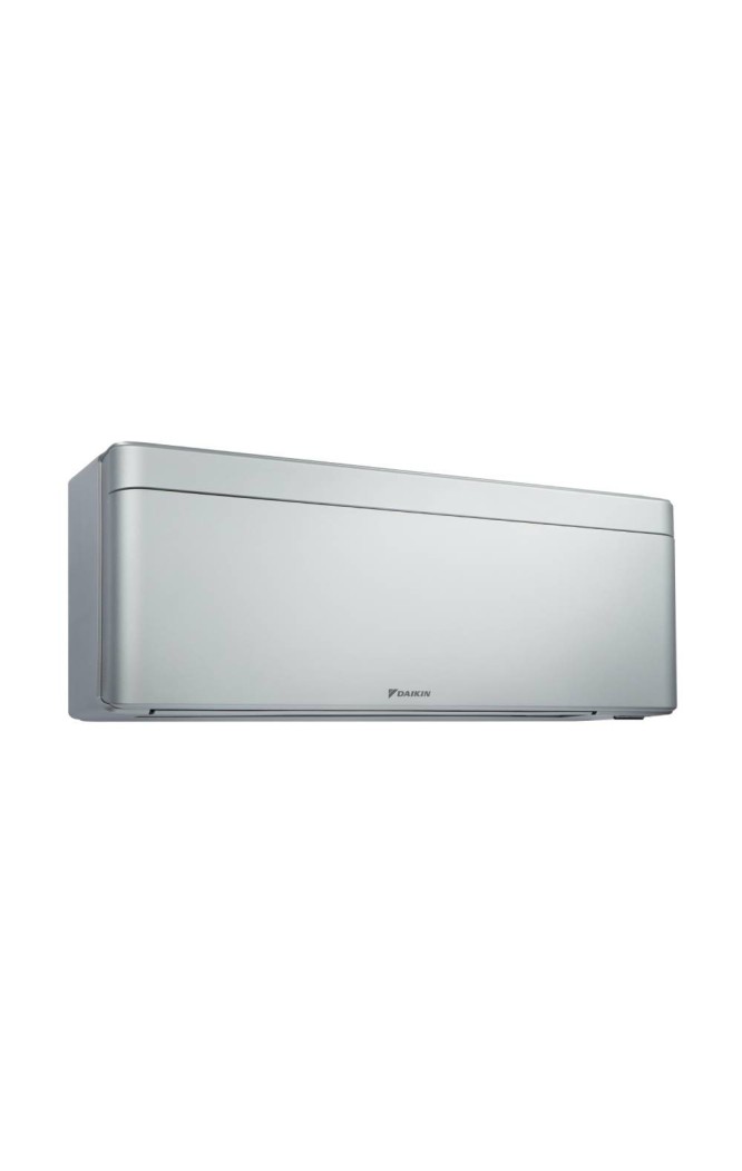 Aparat de aer conditionat Daikin Stylish 12000 BTU Silver FTXA35CS-RXA35A, SEER 8.73, SCOP 5.15, efect Coanda, detectare prezent