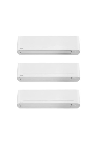 Aparat de aer conditionat multisplit TOSHIBA cu TREI unitati interne YUKAI 12000 BTU, 3*RAS-B13E2KVG-E + RAS-5M34G3AVG-E