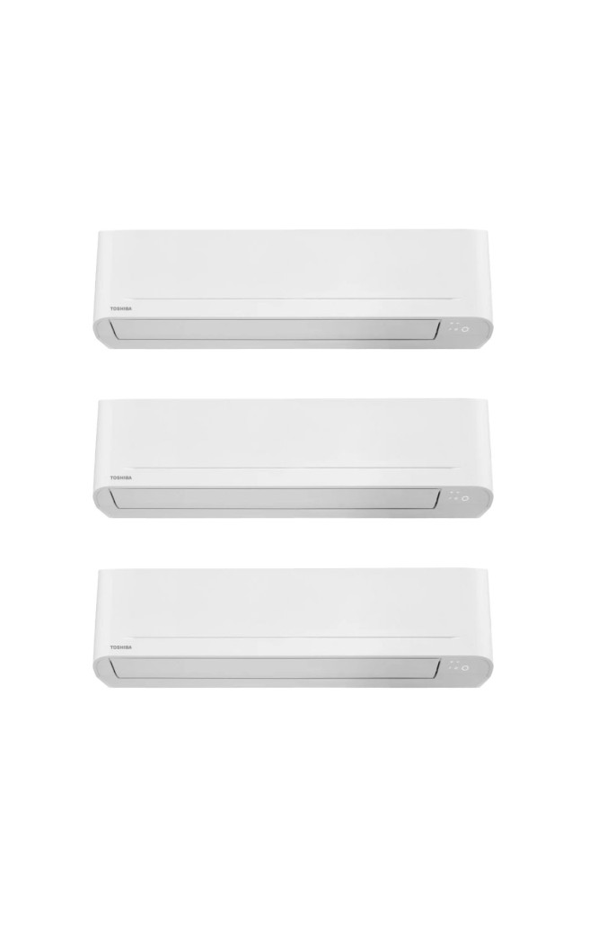 Aparat de aer conditionat multisplit TOSHIBA cu TREI unitati interne YUKAI 12000 BTU, 3*RAS-B13E2KVG-E + RAS-5M34G3AVG-E