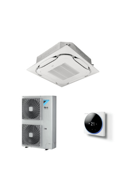 Aparat de aer conditionat caseta Daikin SkyAir Alpha 32000 BTU FCAG100B-RZAG100NV1 - SEER 7.00 / SCOP 4.50 - Traseu frigorific m