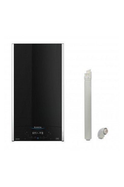 Centrala termica Ariston Alteas One 35 kW, Incalzire si ACM, Kit de evacuare INCLUS, 5 ANI GARANTIE, pentru suprafete de pana la