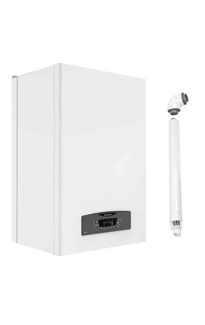 Centrala termica Ariston Clas B One Wifi 35 kW cu boiler incorporat, Kit de evacuare inclus, 5 ANI Garantie, pentru suprafete de