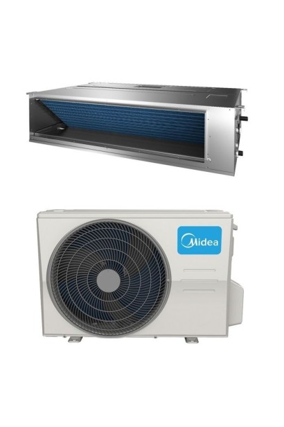 Aparat de aer conditionat Duct Midea 24000 BTU, MTJ-24HWFNX(GA) / MOX430U-24HFN8-Q(GA) V1, Clasa A++, R32, traseu frigorific max