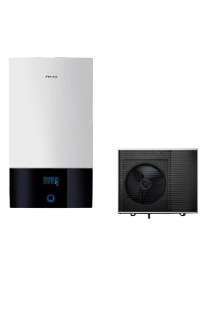 Pompa de caldura Daikin Altherma 4 H W 8kW R290 Propan EPBX10A4V-EPSK08AV3 pentru incalzire si racire cu incalzitor de rezerva 4