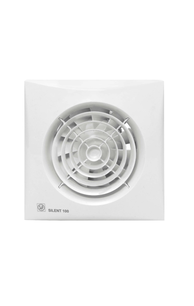 Ventilator de extracție pentru baie Soler & Palau Silent 100 CRZ