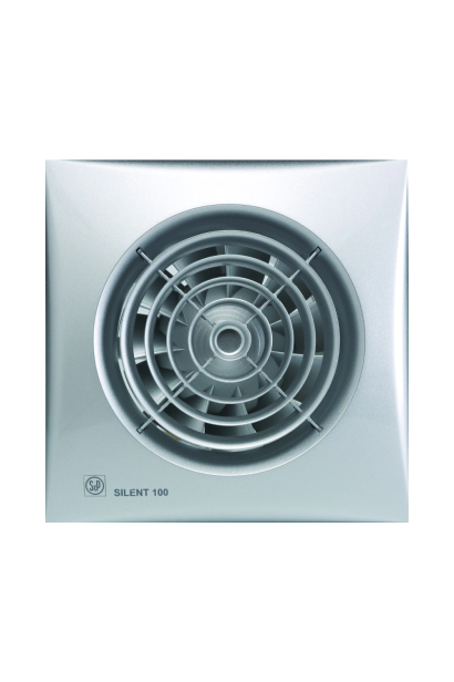 Ventilator de extracție pentru baie Soler & Palau Silent 100 CZ Silver 12V