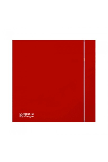 Ventilator de extracție pentru baie Soler & Palau Silent 100 CZ Red Design 4C