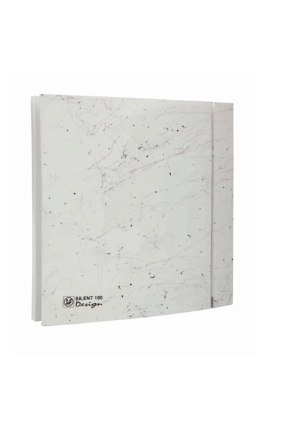 Ventilator de extracție pentru baie Soler & Palau Silent 100 CZ Marble White Design 4C