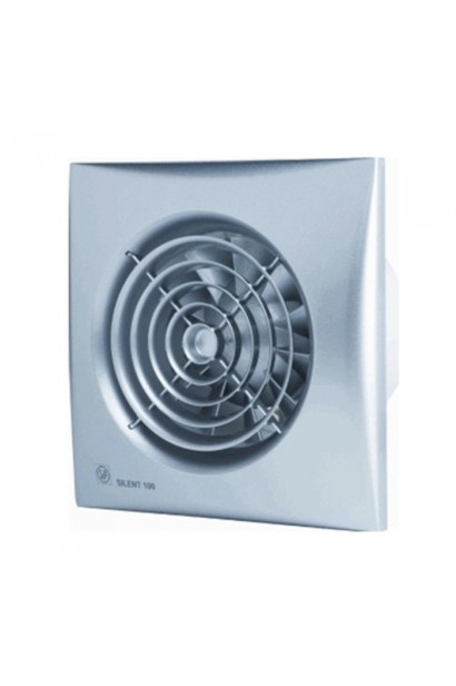 Ventilator de extracție pentru baie Soler & Palau Silent 100 CRIZ Silver