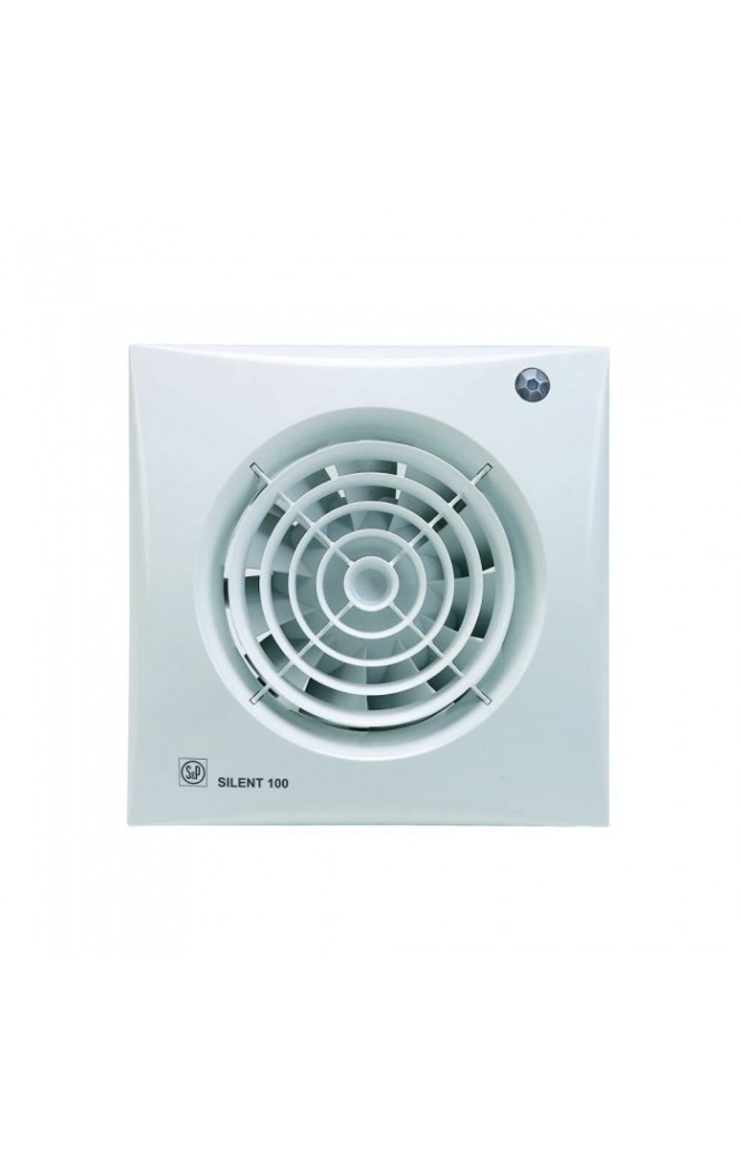 Ventilator de extracție pentru baie Soler & Palau Silent 100 CDZ