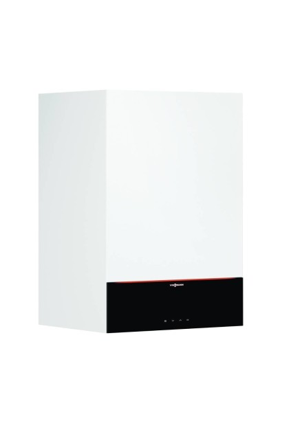 Centrală termică în condensație cu afișaj digital 3.5" Viessmann Vitodens 200-W 25kW, kit de evacuare inclus, termostat HoneyWel