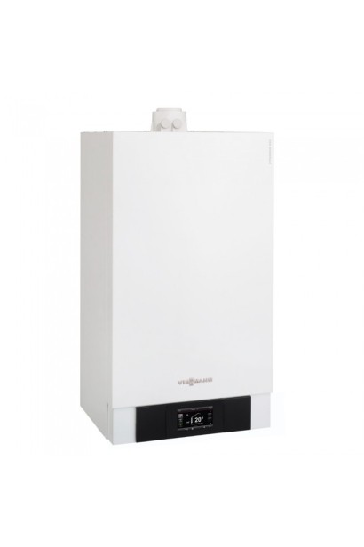 Centrală termică în condensație Viessmann Vitodens 200-W 49 kW cu Vitotronic 100 pentru încălzire-termostat Honeywell-CADOU, kit