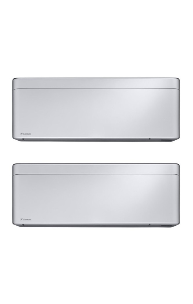 Aparat de aer condiționat multisplit Daikin Stylish cu două unități interne 7000 si 9000 BTU Silver-garanție 60 luni