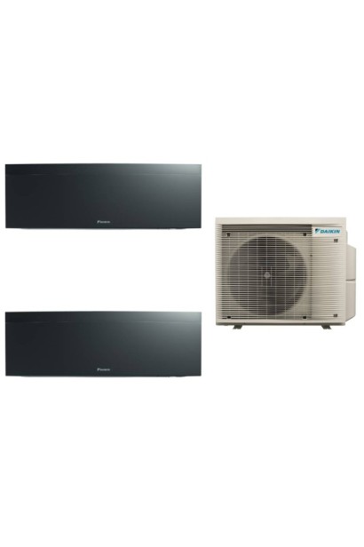 Aparat de aer condiționat multisplit Daikin EMURA cu două unități interne 7000 BTU Black- garanție 60 luni