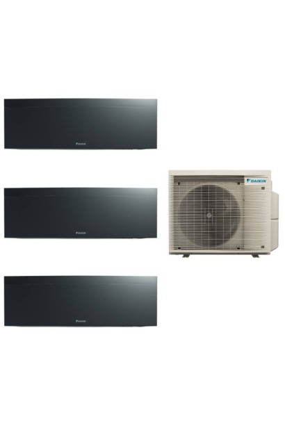 Aparat de aer condiționat multisplit Daikin EMURA cu două unități interne 7000 și una de 12000 BTU Black -garanție 60 luni