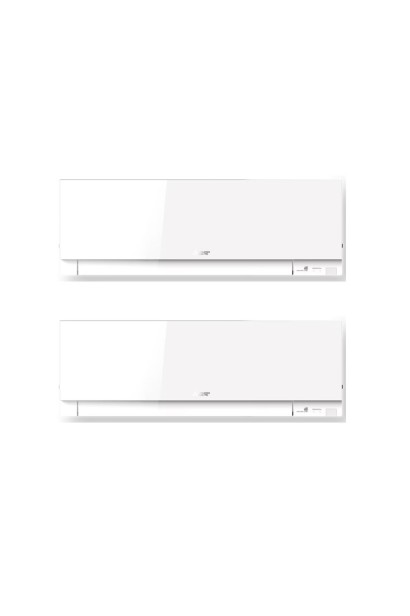 Aparat de aer condiționat multisplit Mitsubishi Electric cu două unități interne Kirigamine ZEN 9000 BTU White