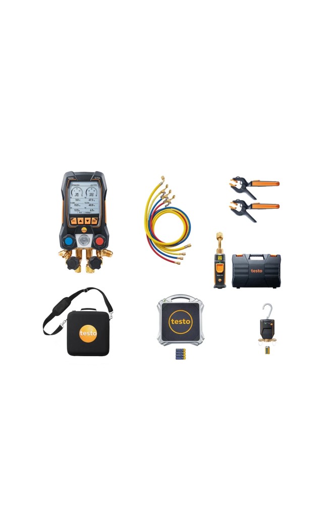 Testo 570s - Set profesional pentru pompe de căldură