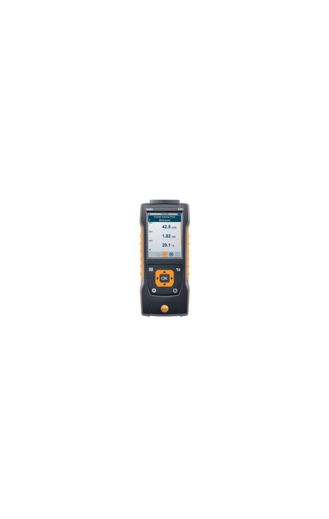 Testo 440 - Instrument pentru măsurarea vitezei aerului și calitatea aerului ambiental