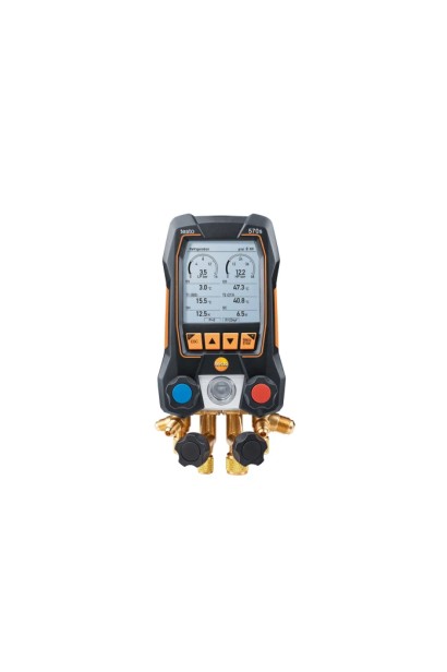 Testo 570s - Manifold digital cu 4 valve, Bluetooth și analiză inteligentă a erorilor