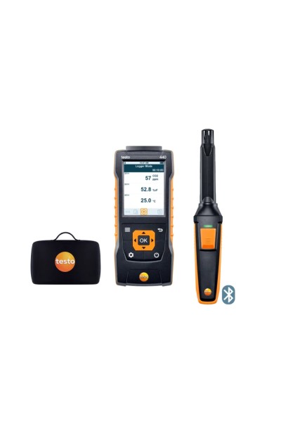 testo 440 Set pentru CO₂ cu Bluetooth