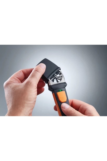 Testo 410i - Anemometru cu elice cu Bluetooth și aplicație pentru mobil