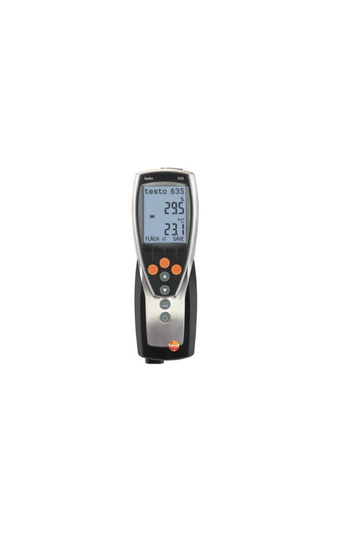 Testo 635-1 - Instrument pentru măsurarea umidităţii şi a temperaturii