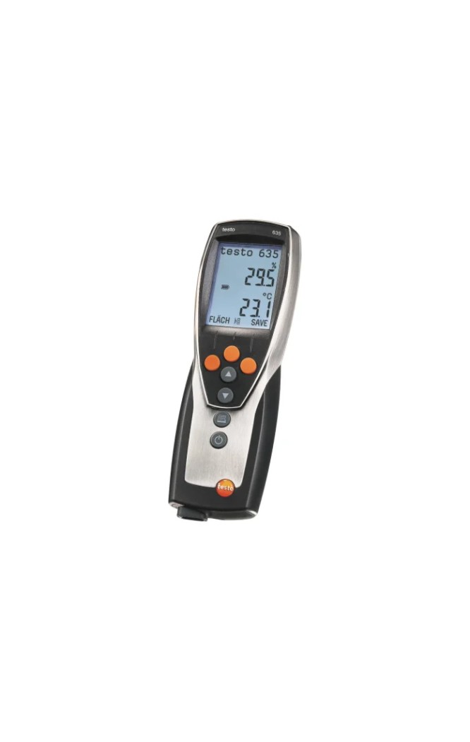 Testo 635-2 pentru măsurarea transmitanței - set termohigrometru