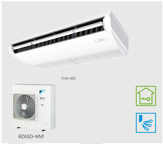 Daikin FHA125A RZAG125NV1 Plafon